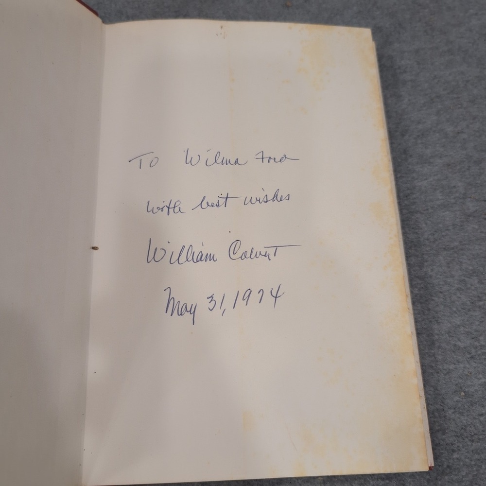 Saul by William J Calvert Jr Signed Inscribed Hardcover Southern Fiction 1974 - Picture 4 of 6